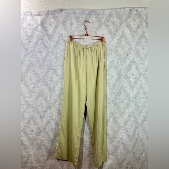 Zara satin cream pull on pants size M - Picture 10 of 14